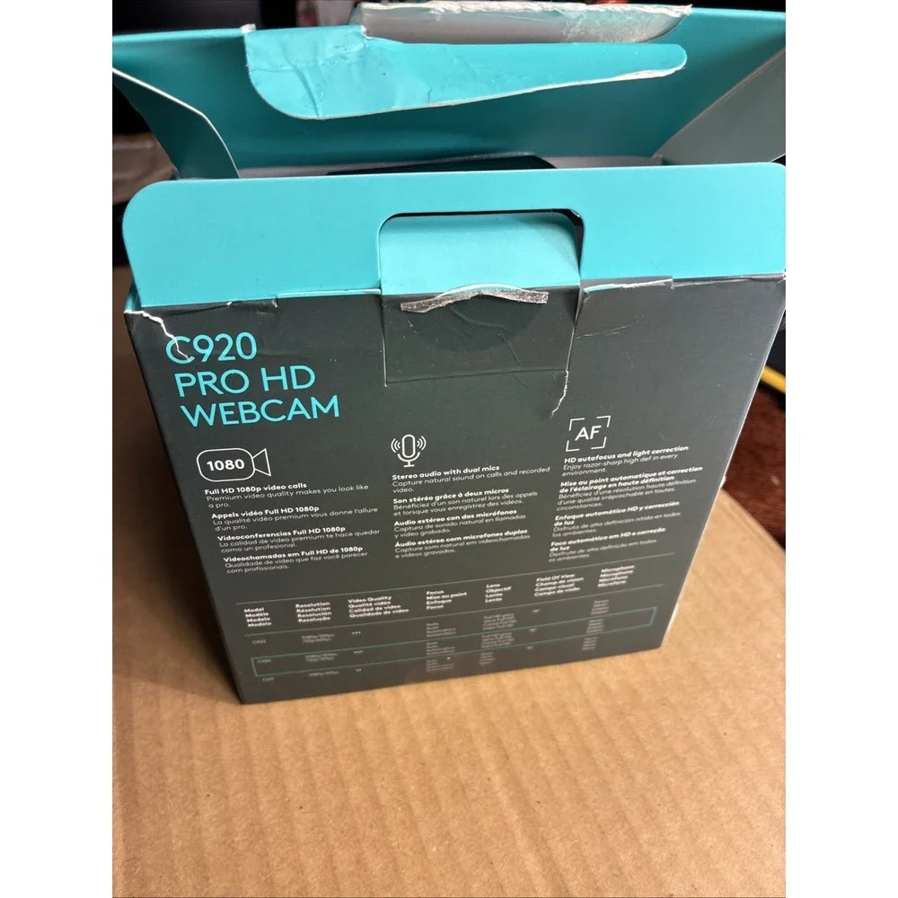 Logitech C920‎ PRO HD Webcam For Windows and Mac